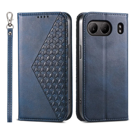For OnePlus Nord 4 Case Calf Texture PU Leather Phone Cover with Wallet - Blue