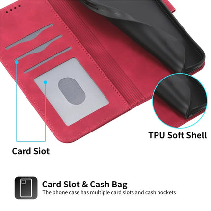 DIERFENG DF-03 For OnePlus Nord 4 Leather Case Lines Imprint Wallet Phone Cover
