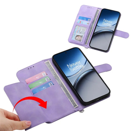 For OnePlus Nord 4 Case Flower Pattern PU Leather Wallet Phone Cover with Strap