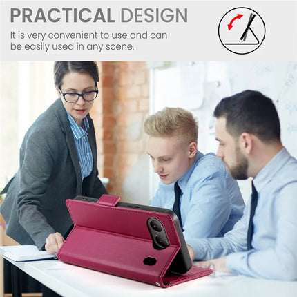 DF-010 For OnePlus Nord 4 Stand Case PU Leather Wallet Phone Cover