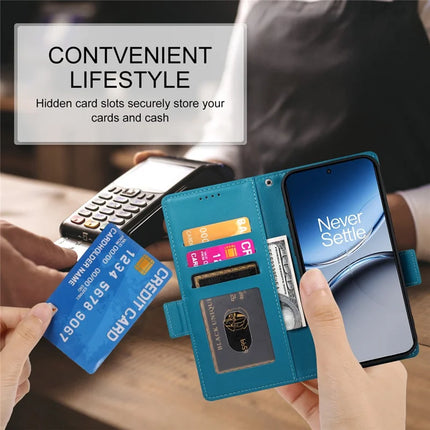 DF-010 For OnePlus Nord 4 Stand Case PU Leather Wallet Phone Cover