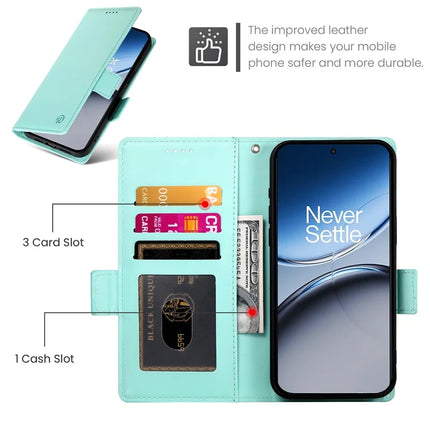 DF-010 For OnePlus Nord 4 Stand Case PU Leather Wallet Phone Cover