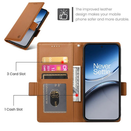 DF-010 For OnePlus Nord 4 Stand Case PU Leather Wallet Phone Cover