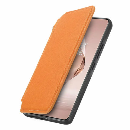 CASENEO For OnePlus Ace 3 5G / 12R 5G Case Cross Texture Leather Detachable Magnetic Phone Cover