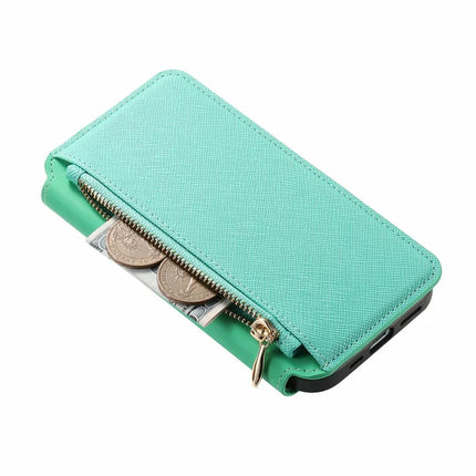 CASENEO For OnePlus Ace 3 5G / 12R 5G Case Cross Texture Leather Detachable Magnetic Phone Cover