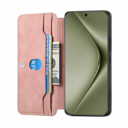 CASENEO For Huawei Pura 70 Ultra Case Cross Texture Leather Detachable Magnetic Phone Cover