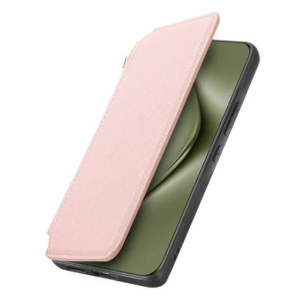 CASENEO For Huawei Pura 70 Ultra Case Cross Texture Leather Detachable Magnetic Phone Cover