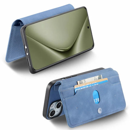 CASENEO For Huawei Pura 70 Ultra Case Cross Texture Leather Detachable Magnetic Phone Cover