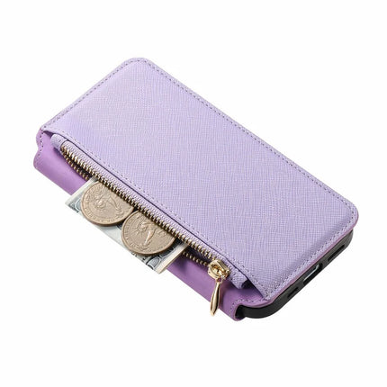 CASENEO For Huawei Pura 70 Ultra Case Cross Texture Leather Detachable Magnetic Phone Cover