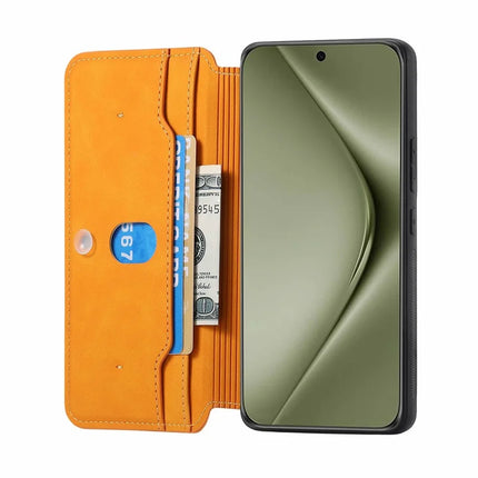 CASENEO For Huawei Pura 70 Ultra Case Cross Texture Leather Detachable Magnetic Phone Cover