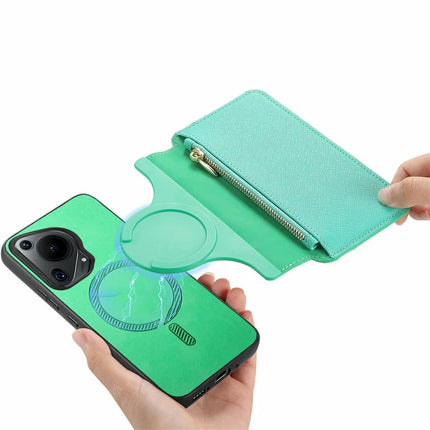 CASENEO For Huawei Pura 70 Ultra Case Cross Texture Leather Detachable Magnetic Phone Cover