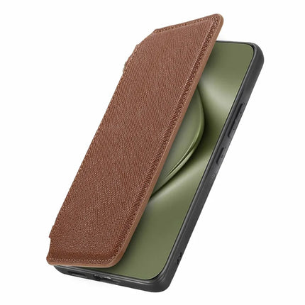 CASENEO For Huawei Pura 70 Ultra Case Cross Texture Leather Detachable Magnetic Phone Cover