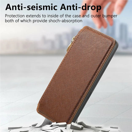 CASENEO For Huawei Pura 70 Ultra Case Cross Texture Leather Detachable Magnetic Phone Cover