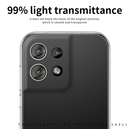 MOFI For Motorola Edge 50 Neo 5G / Moto S50 5G / Thinkphone 25 5G Case Anti-Scratch Clear Soft TPU Phone Cover