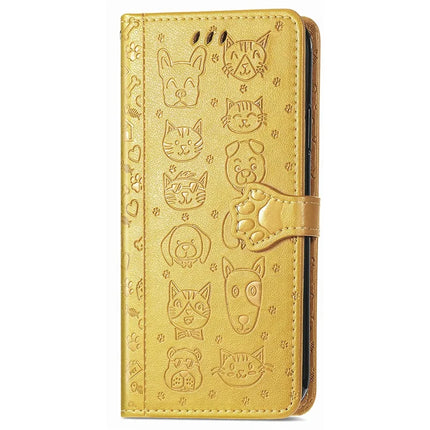 For Google Pixel 9 / Pixel 9 Pro Case Leather Wallet Flip Phone Cover Cute Cat Dog Pattern
