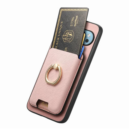 For Google Pixel 9 / Pixel 9 Pro Magnetic Case Leather+TPU Phone Cover Detachable Card Bag