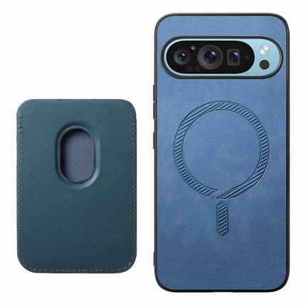 For Google Pixel 9 / Pixel 9 Pro Case Detachable Magnetic Card Bag Leather+TPU Phone Cover