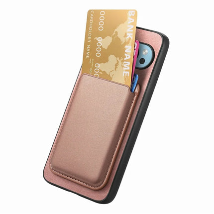 For Google Pixel 9 / Pixel 9 Pro Case Detachable Magnetic Card Bag Leather+TPU Phone Cover