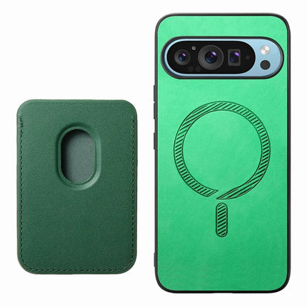 For Google Pixel 9 / Pixel 9 Pro Case Detachable Magnetic Card Bag Leather+TPU Phone Cover
