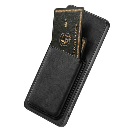 For Google Pixel 9 / Pixel 9 Pro Case Leather+TPU Retro Phone Cover with Detachable Card Slot