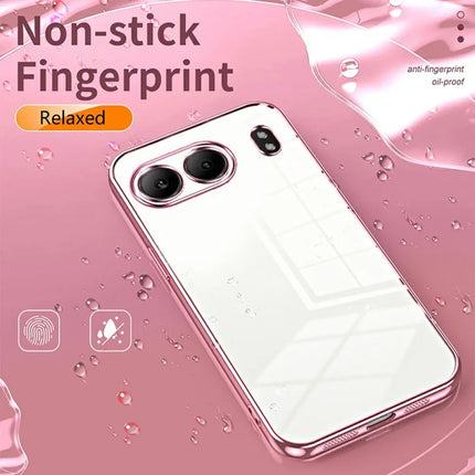 For OnePlus Nord 4 Case Electroplating Frame Soft TPU Phone Cover