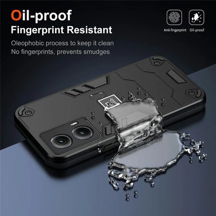 For Motorola Edge (2024) 5G Case PC+TPU Drop-Proof Protective Phone Cover