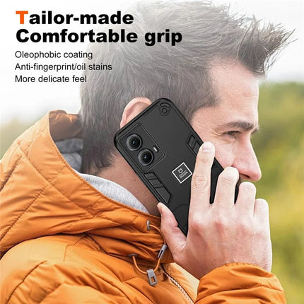 For Motorola Edge (2024) 5G Case PC+TPU Drop-Proof Protective Phone Cover