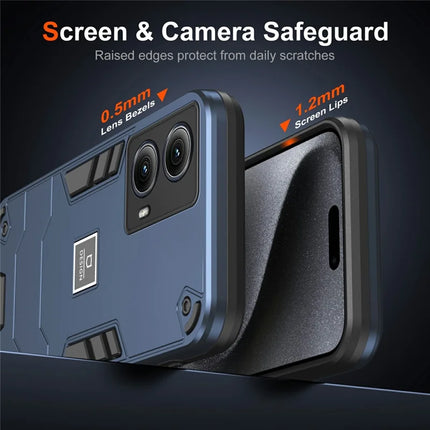 For Motorola Edge (2024) 5G Case PC+TPU Drop-Proof Protective Phone Cover