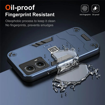 For Motorola Edge (2024) 5G Case PC+TPU Drop-Proof Protective Phone Cover