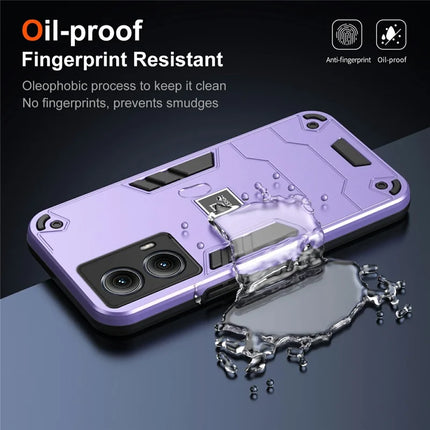 For Motorola Edge (2024) 5G Case PC+TPU Drop-Proof Protective Phone Cover