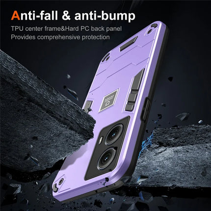 For Motorola Edge (2024) 5G Case PC+TPU Drop-Proof Protective Phone Cover