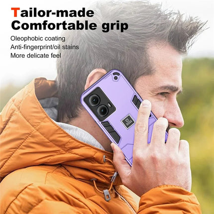 For Motorola Edge (2024) 5G Case PC+TPU Drop-Proof Protective Phone Cover