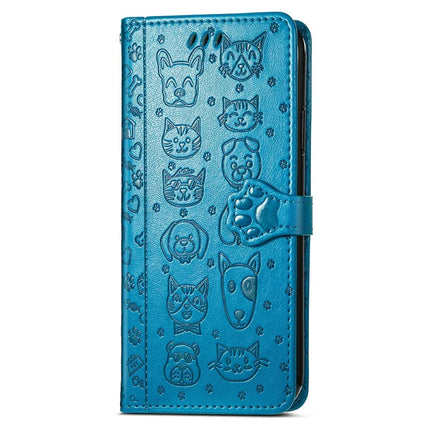 For Google Pixel 9 Pro XL Case Leather Wallet Flip Phone Cover Cute Cat Dog Pattern
