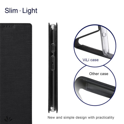 VILI DMX Series For Google Pixel 9 Pro XL Case Card Slot PU Leather Stand Phone Cover