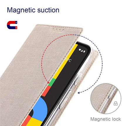 VILI DMX Series For Google Pixel 9 Pro XL Case Card Slot PU Leather Stand Phone Cover