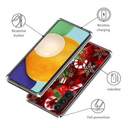 For Samsung Galaxy A16 5G / A16 4G Case Christmas Pattern Printing Soft TPU Phone Cover