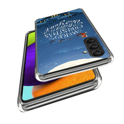 For Samsung Galaxy A16 5G / A16 4G Case Christmas Pattern Printing Soft TPU Phone Cover