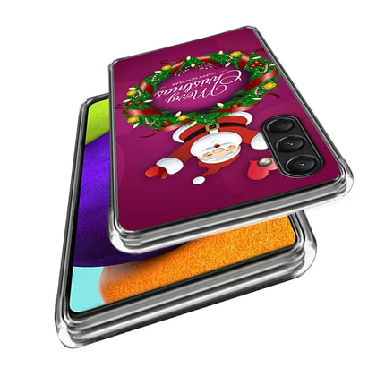 For Samsung Galaxy A16 5G / A16 4G Case Christmas Pattern Printing Soft TPU Phone Cover