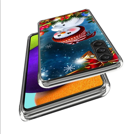 For Samsung Galaxy A16 5G / A16 4G Case Christmas Pattern Printing Soft TPU Phone Cover
