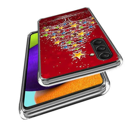 For Samsung Galaxy A16 5G / A16 4G Case Christmas Pattern Printing Soft TPU Phone Cover