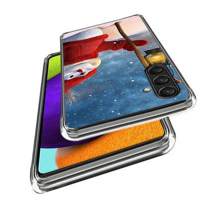 For Samsung Galaxy A16 5G / A16 4G Case Christmas Pattern Printing Soft TPU Phone Cover