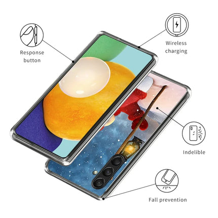 For Samsung Galaxy A16 5G / A16 4G Case Christmas Pattern Printing Soft TPU Phone Cover