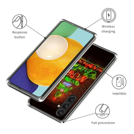 For Samsung Galaxy A16 5G / A16 4G Case Christmas Pattern Printing Soft TPU Phone Cover