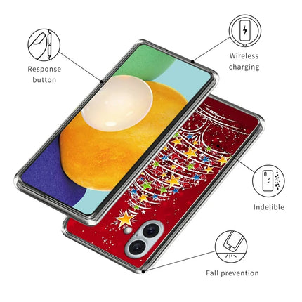 For iPhone 16 Plus Case Christmas Pattern Printing Soft TPU Phone Cover