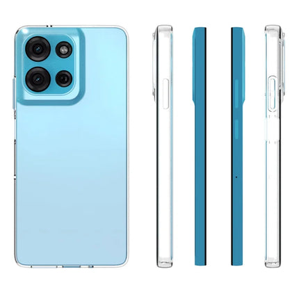 For Motorola Moto G75 5G Clear Phone Case Watermark-Resistant TPU Back Cover