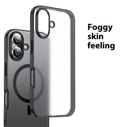For iPhone 16 Plus Case PC+TPU Phone Cover Airbag Protection