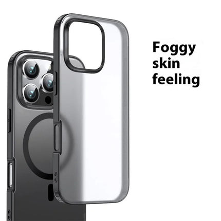 For iPhone 16 Pro Max Case PC+TPU Phone Cover Airbag Protection
