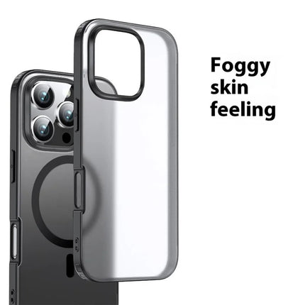 For iPhone 16 Pro Max Case PC+TPU Phone Cover Airbag Protection