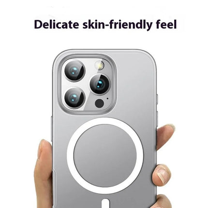 For iPhone 16 Pro Max Case Compatible with MagSafe Shockproof PC + TPU Phone Cover