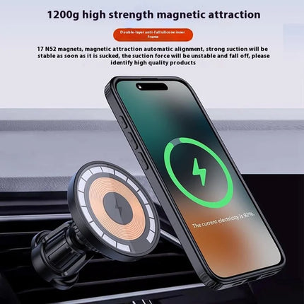 For iPhone 16 Pro Max Case Compatible with MagSafe Shockproof PC + TPU Phone Cover